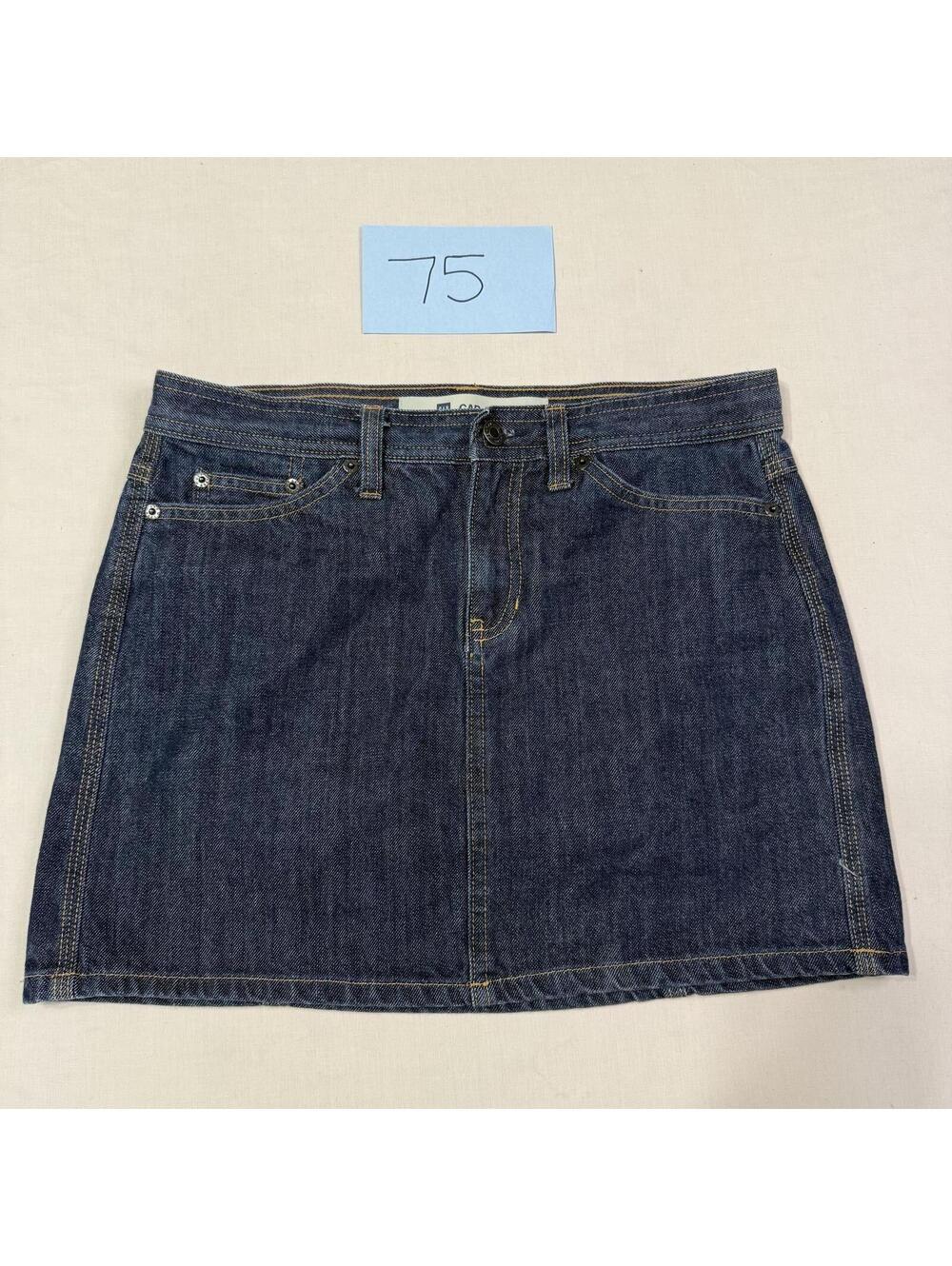 GAP Dark Blue Denim Skirt Size 6